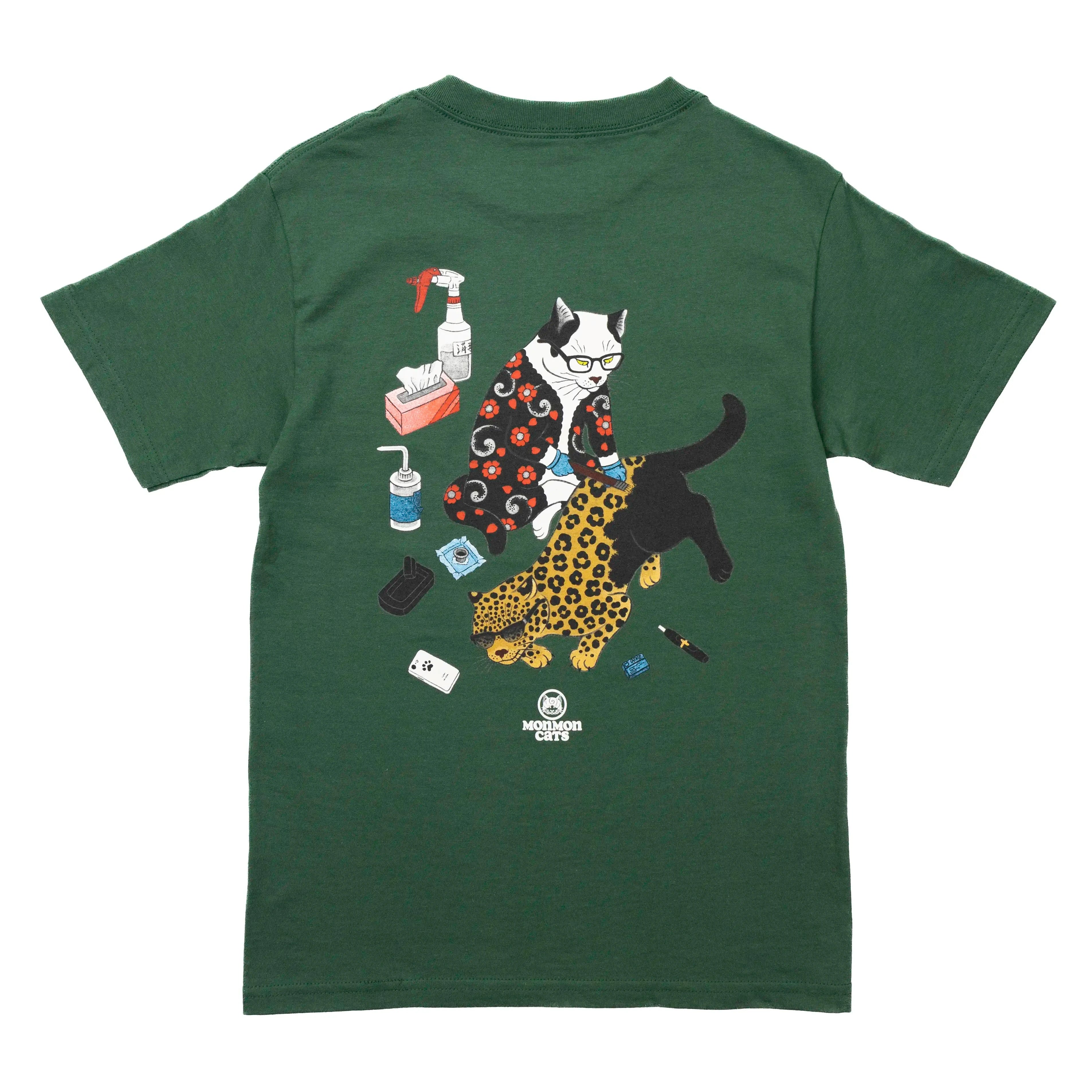 It's ME 【UpcycleLino】TABI !! Tee Tebori 2010s Tee – Monmon Cats