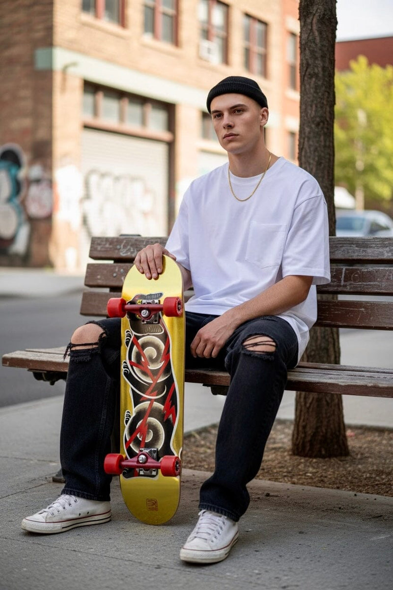 Electric Cat Cruiser Complete Skateboard Skate Monmon Cats 