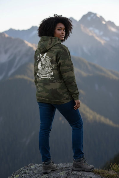 Ghost Warrior Hoodie Apparel Monmon Cats 