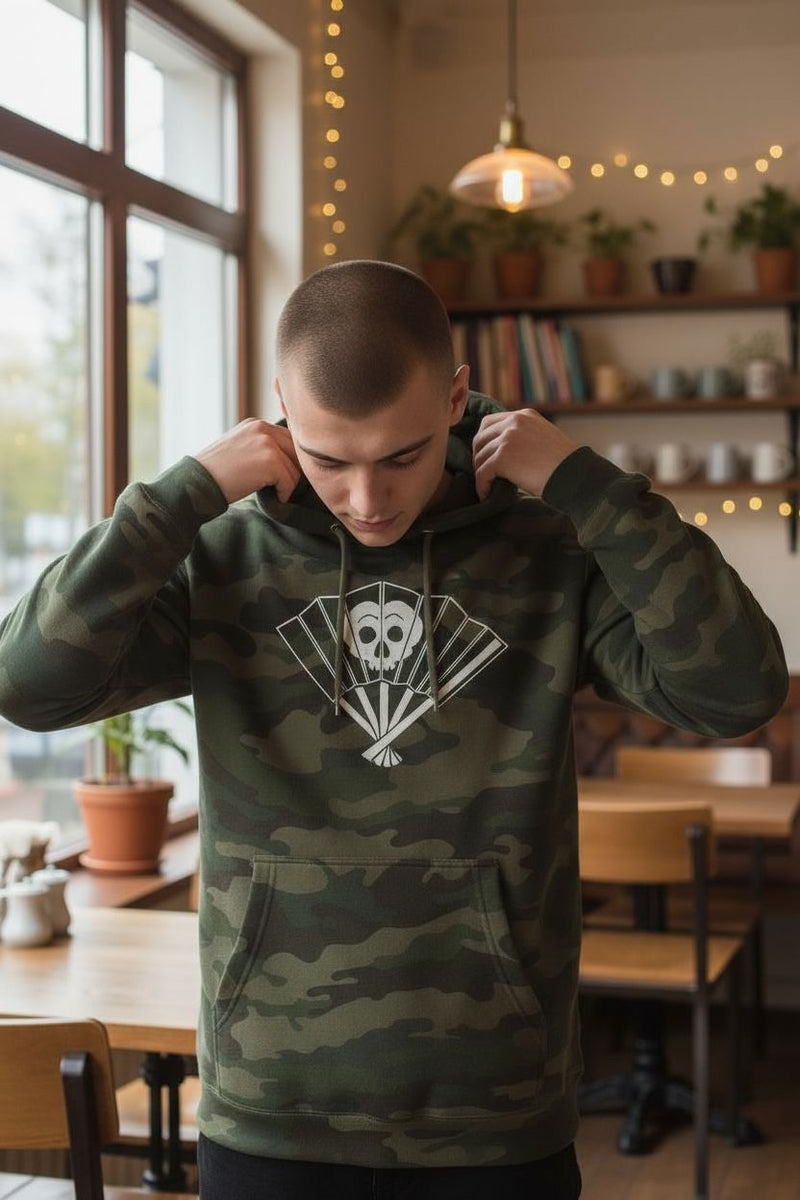 Ghost Warrior Hoodie Apparel Monmon Cats 