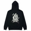 Ghost Warrior Hoodie Apparel Monmon Cats Black Small 