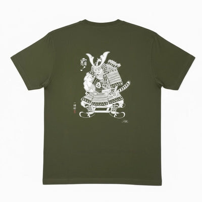 Ghost Warrior Tee Apparel Monmon Cats Military Green Small 