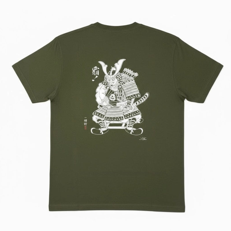 Ghost Warrior Tee Apparel Monmon Cats Military Green Small 