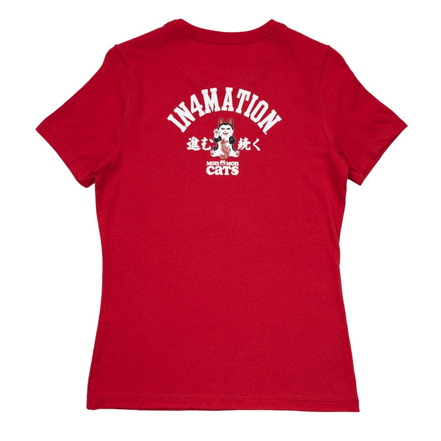 24AW新作【Ronron】EMBO KITSCH CAT OVER FIT T SHIRT 猫Tシャツ RONRON EMBO KITSCH CAT OVER FIT T SHIRT