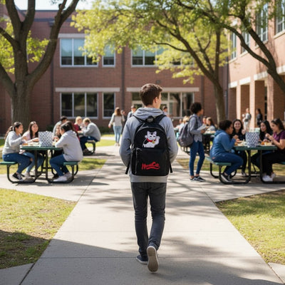 Maneki Cat Backpack Accessories Monmon Cats 