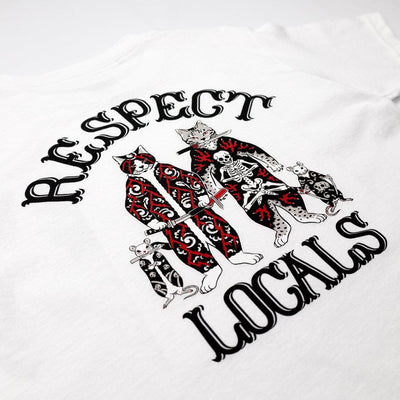 Monmon Respect Locals Tee Apparel Monmon Cats 