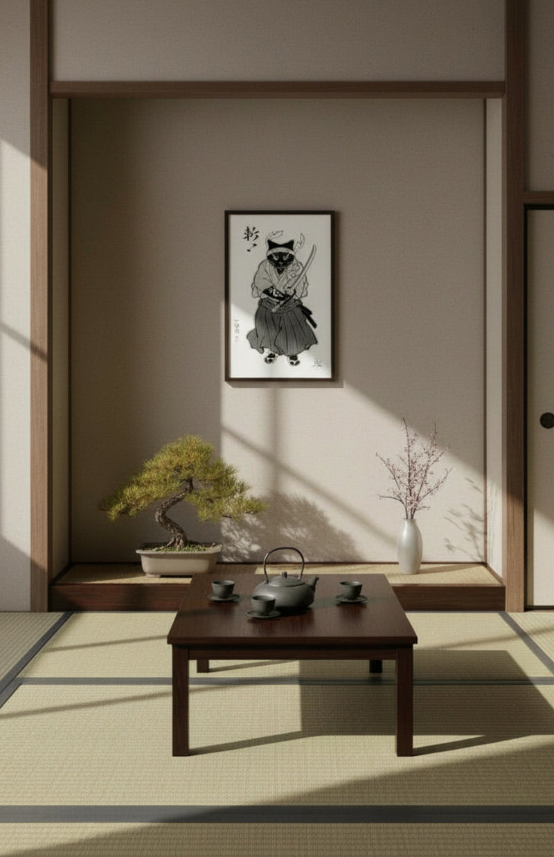 Shadow Warrior Print Print Monmon Cats 