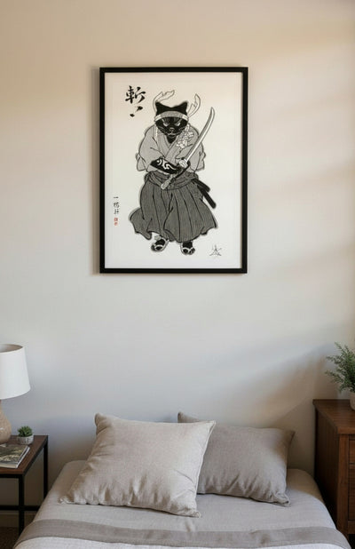 Shadow Warrior Print Print Monmon Cats 