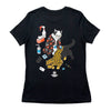 Tebori 2010s Women's Tee Apparel Monmon Cats 