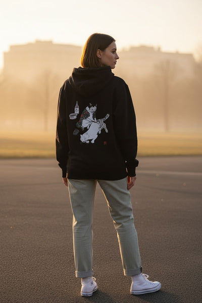 Tebori Cats Hoodie Apparel Monmon Cats 