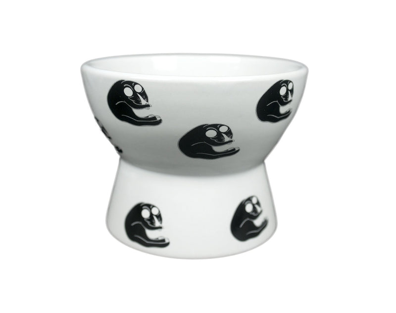 Black Skull Bowl Home Goods Monmon Cats 