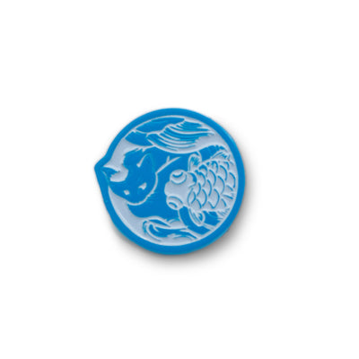 Blue Koi Fish Pin Accessories Monmon Cats 