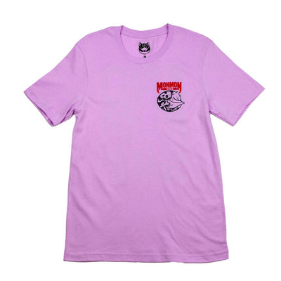 Bone Cat Tee - Lilac Apparel Monmon Cats 