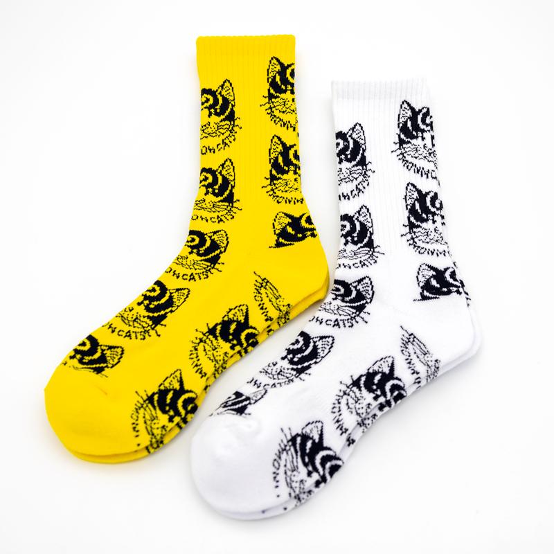 Cat Face Socks Accessories Monmon Cats 