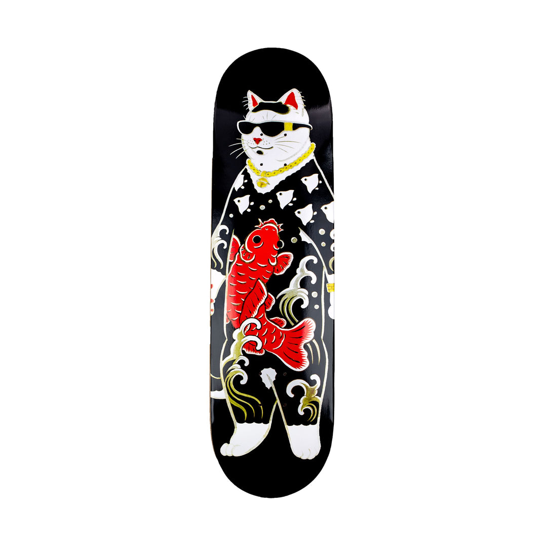 モンモンキャット　Monmon cats スケボーデッキ cool-cat-skate-deck-