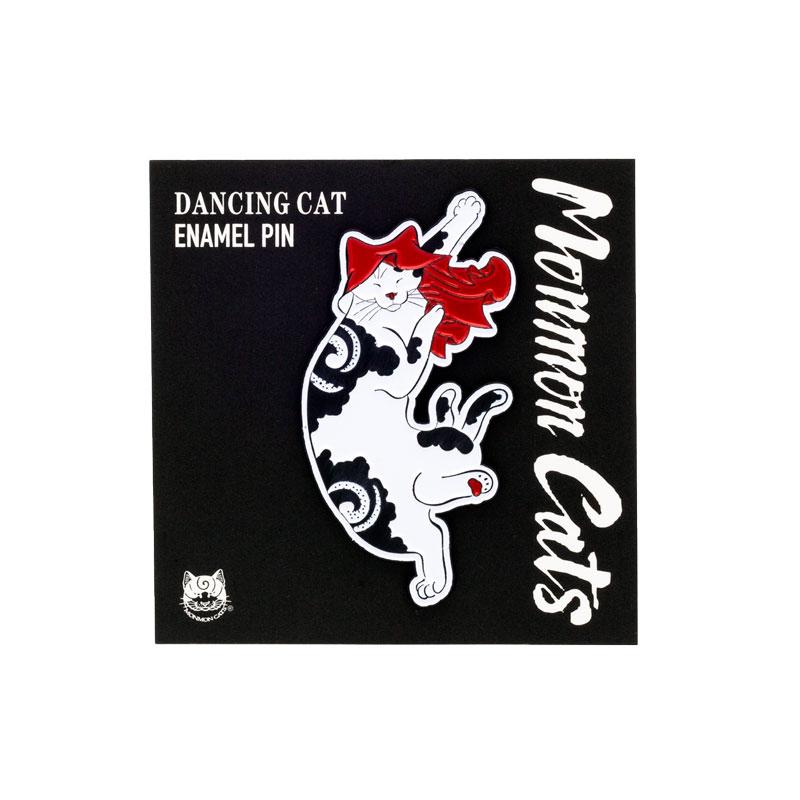 Dancing Cat Pin Accessories Monmon Cats 