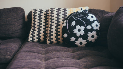 Flower Cat Pillow Home Goods Monmon Cats 