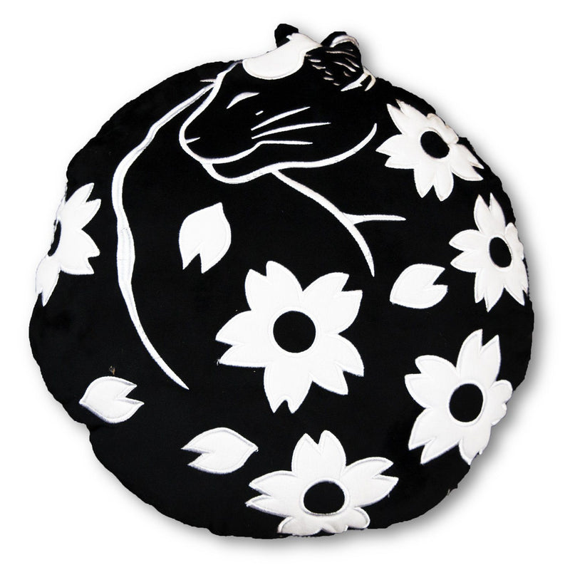Flower Cat Pillow Home Goods Monmon Cats 