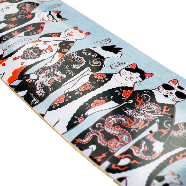 MONMONCATS スケボーデッキ 楽天市場】MONMON CATS Electric Cat Skate Decks 8