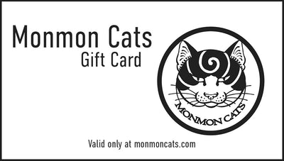 Gift Card Gift Card Monmon Cats 