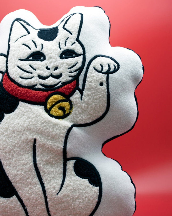 Maneki Pillow Monmon Cats