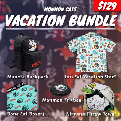 Monmon Cats Vacation Bundle Bundle Monmon Cats 