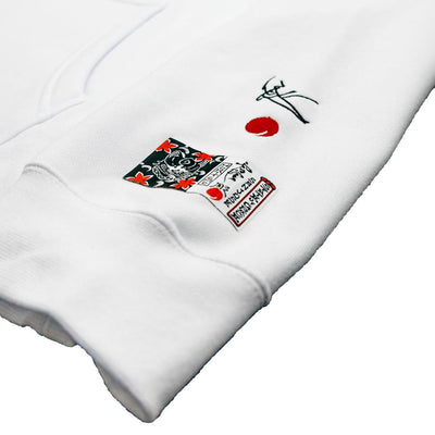 Monmon Tiger Hoodie - White Apparel Monmon Cats 