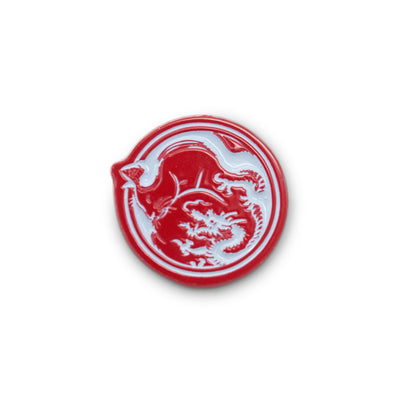 Red Dragon Cat Pin Accessories Monmon Cats 