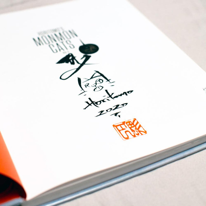Signed Hardcover Monmon Cats Book Vol II Book Monmon Cats 