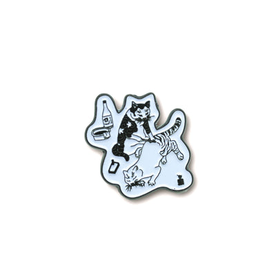 Tebori Cats Pin Accessories Monmon Cats 