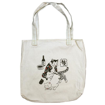 Tebori Cats Tote Bag Accessories Monmon Cats 
