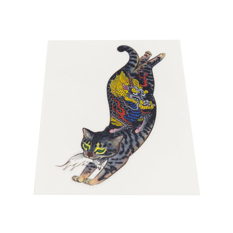 Temporary Tattoo 10 Pack Accessories Monmon Cats 