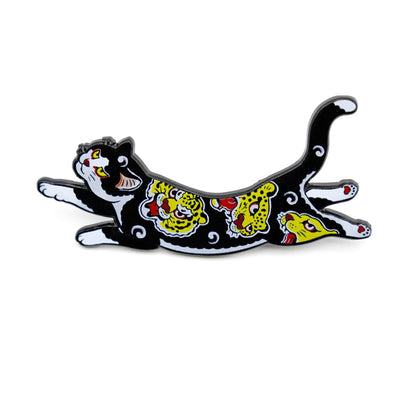 Tiger Cat Pin Accessories Monmon Cats 